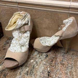 Betsey Johnson Lacey Heel